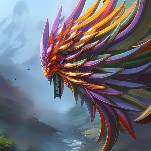 Hyperrealistic Rosenbogen in Splash Art Style