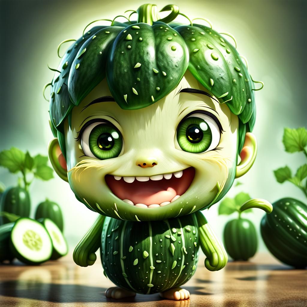 Chibi Cucumber v4