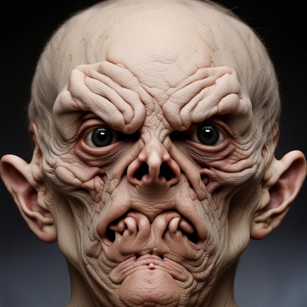 Prosopometamorphopsia