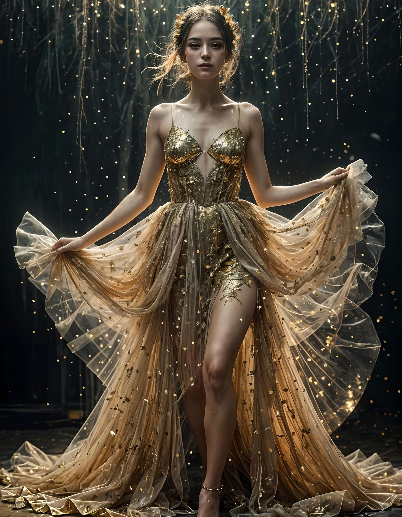 Sheer, Glitter and Glamor