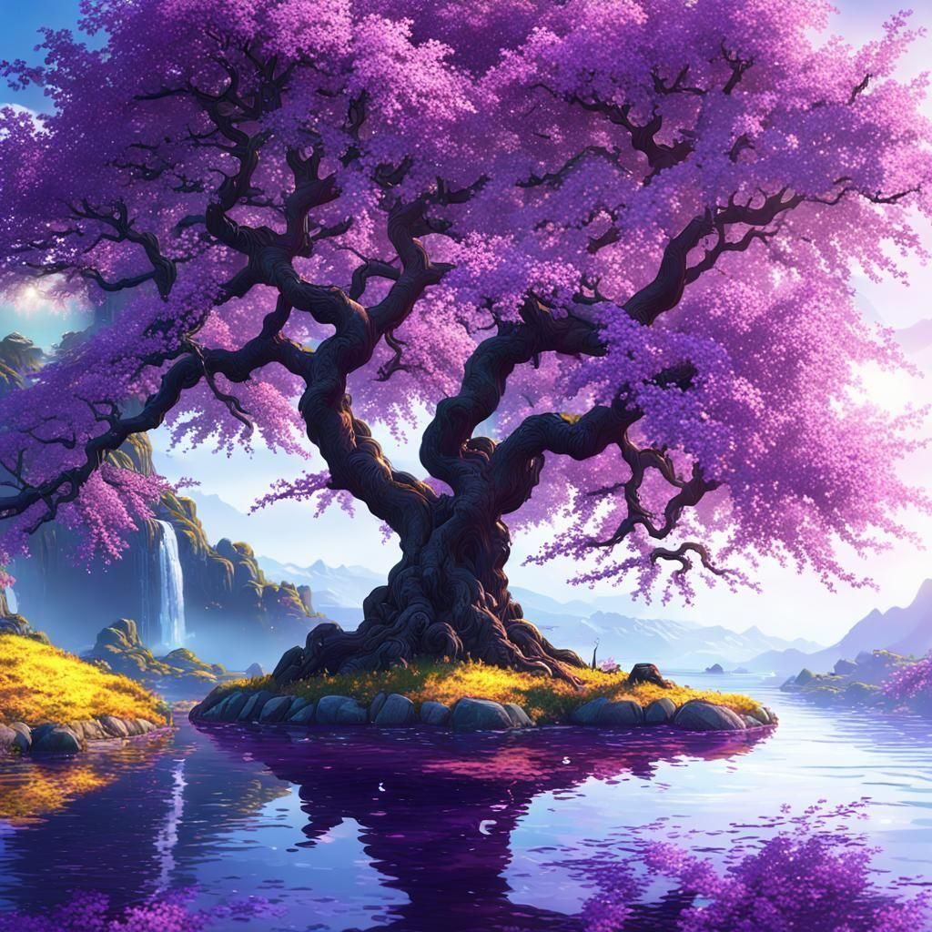 Cherry blossom tree