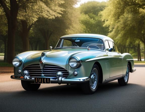 1956 Pegaso Car in Aero Pourtout Style