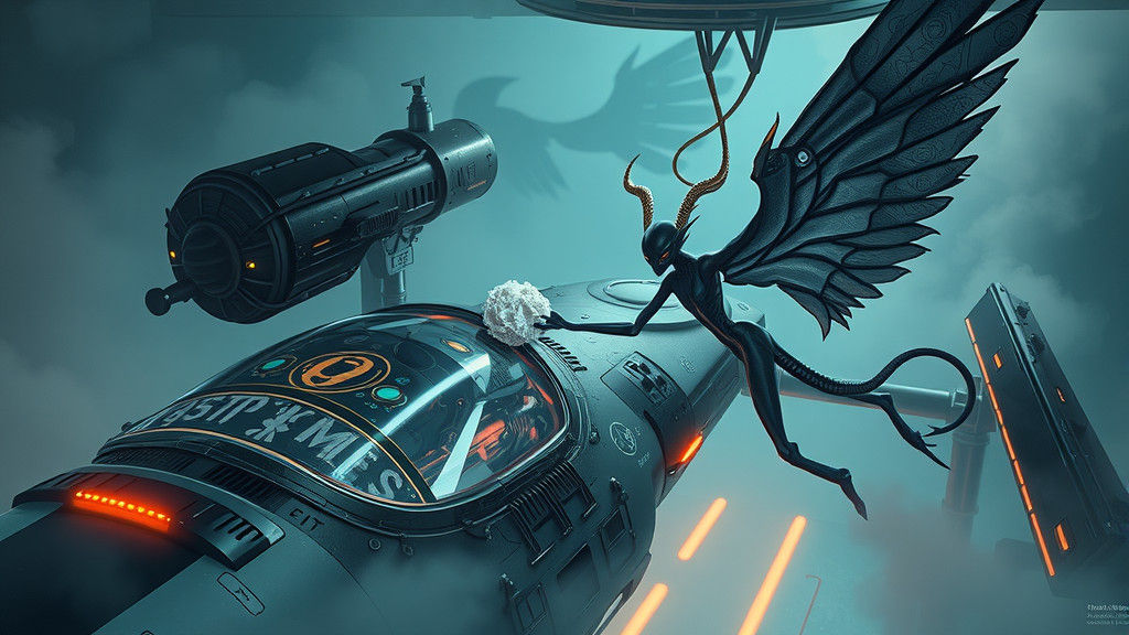 Alien Gas Station: Mystical Spaceship Refueling