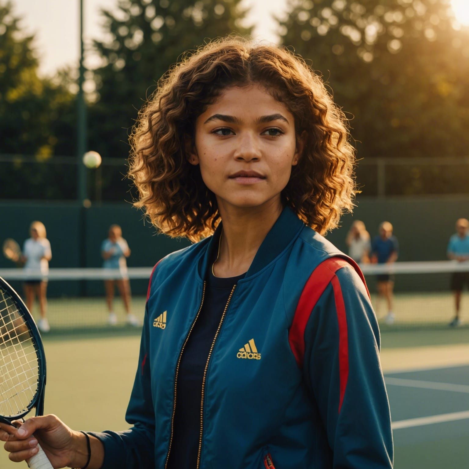 Zendaya, Scene of the Movie « challengers »