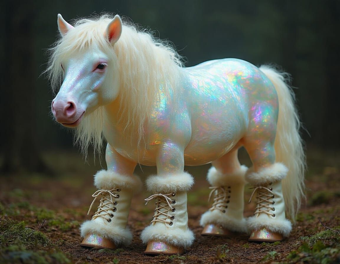 A Bioiridescent Lux Soap Bubblebeast Basking in the Lux of t...