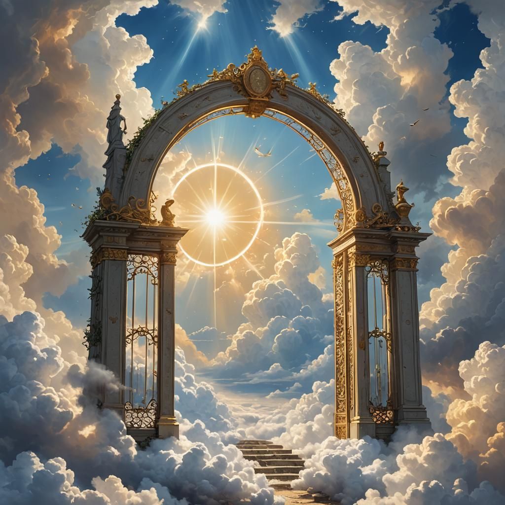 Ethereal Vision of Heaven's Gate