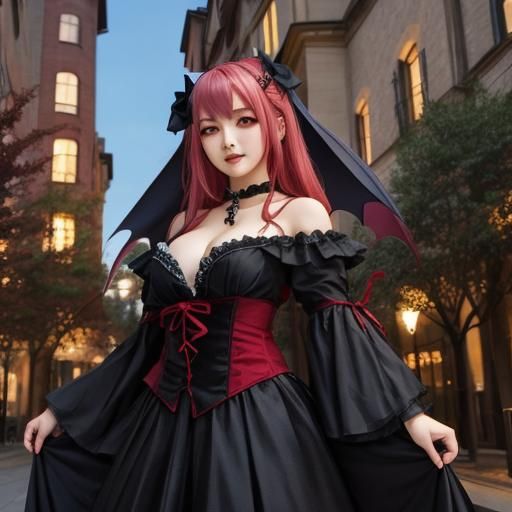 vampire anime girl