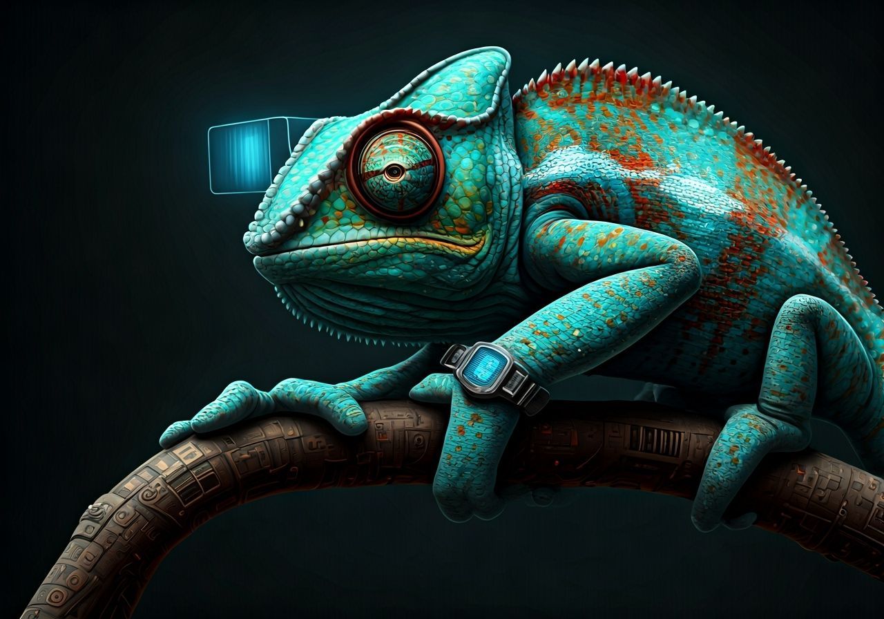 Chameleon Secret Agent with Spy Gadgets