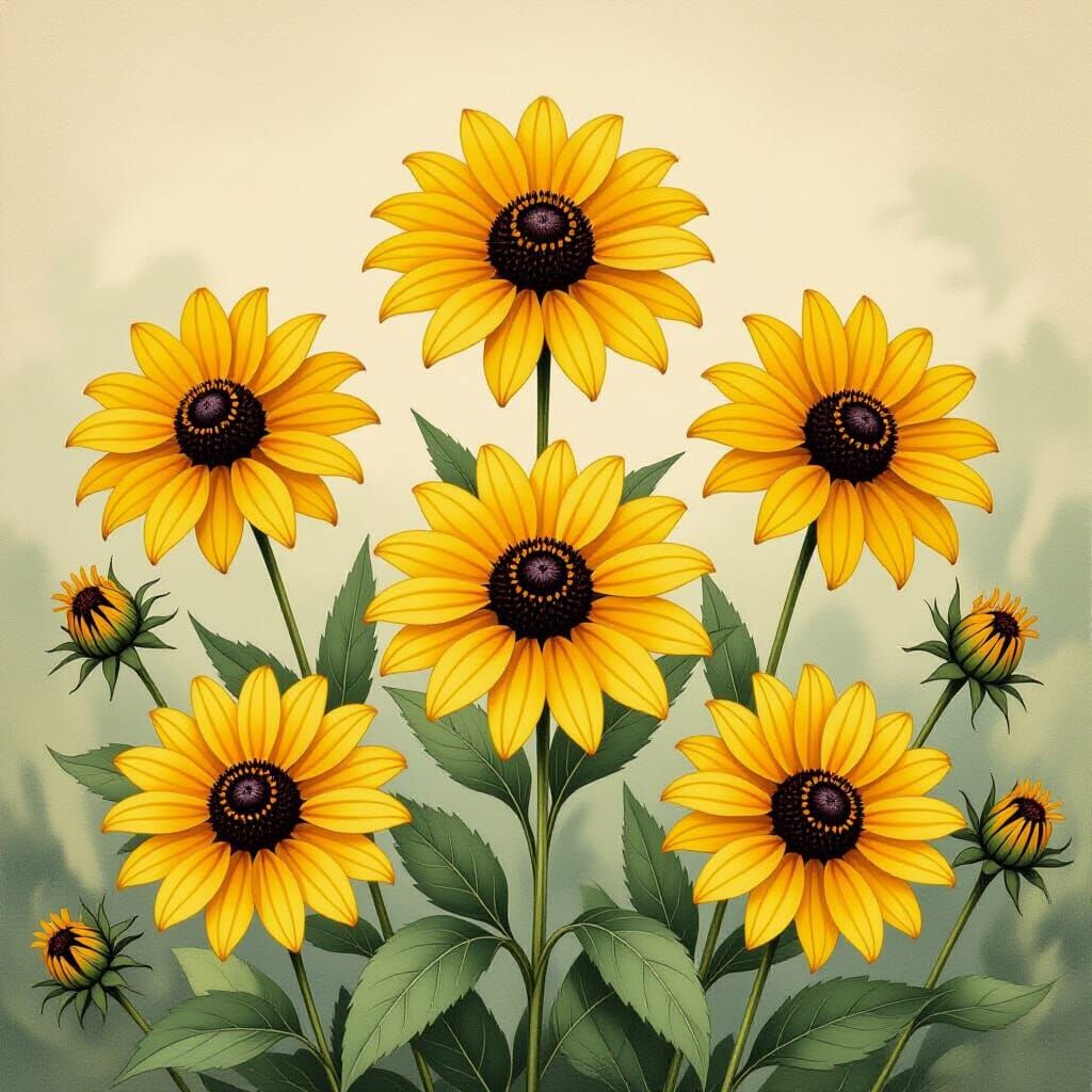 Black-eyed Susans