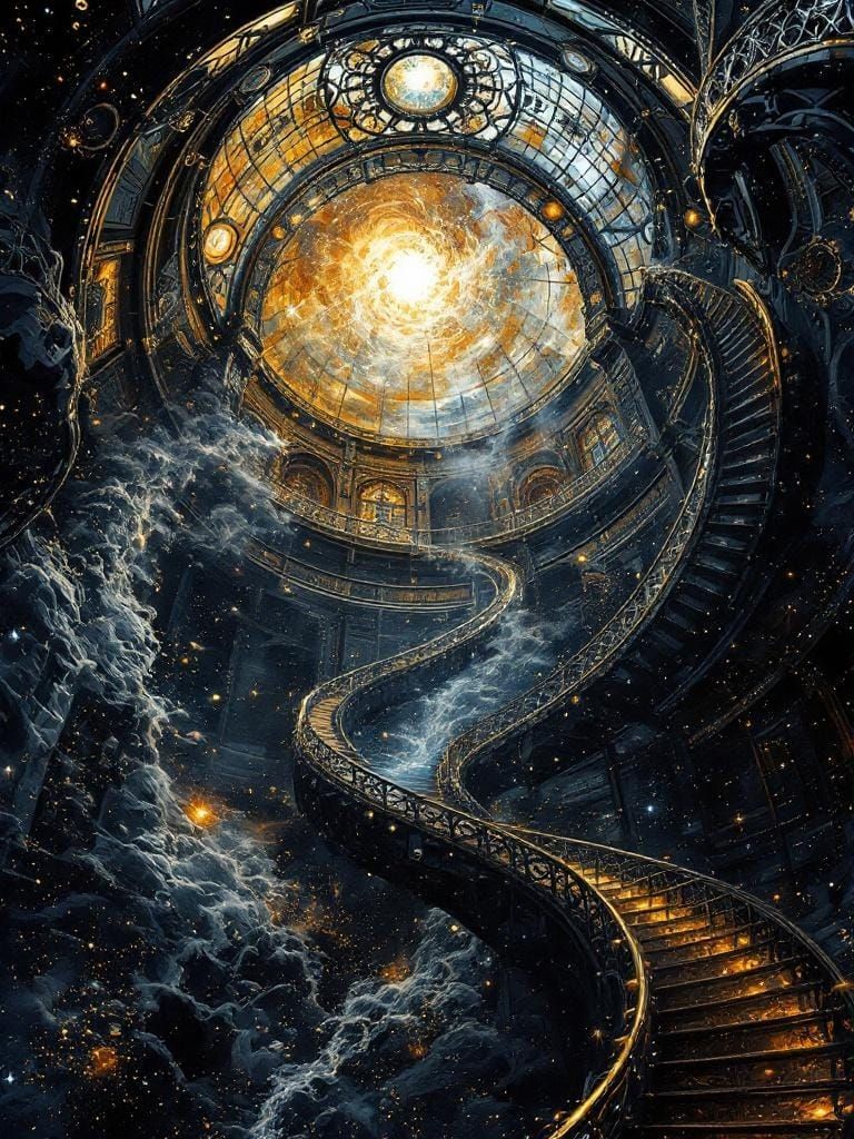 Within a Reflectigraphic Photoimpasto Living Dome, Finally H...