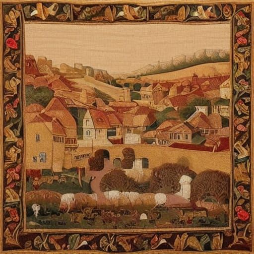 Wissa Wassef  medieval tapestry