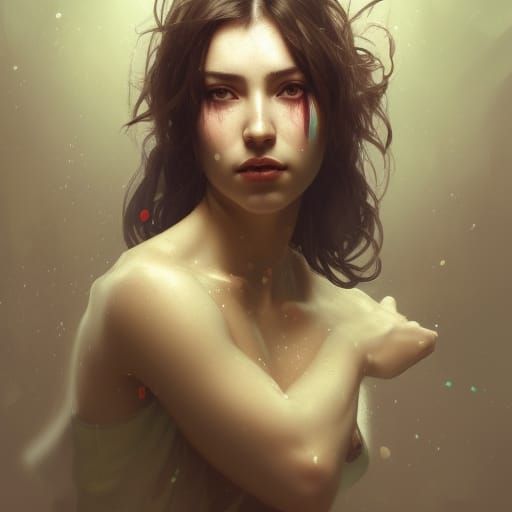 Girl Portrait Exploring Borderline Personality Disorder
