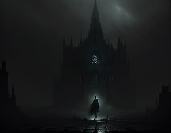 Furry Skeleton Cleans Bones in Dark Fantasy Workshop