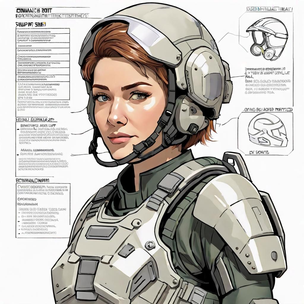 Military Training Illustration