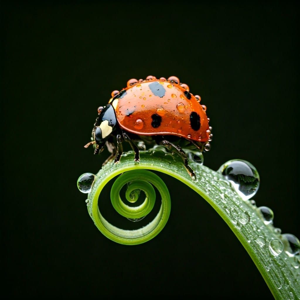 Spotted Lady Bug.