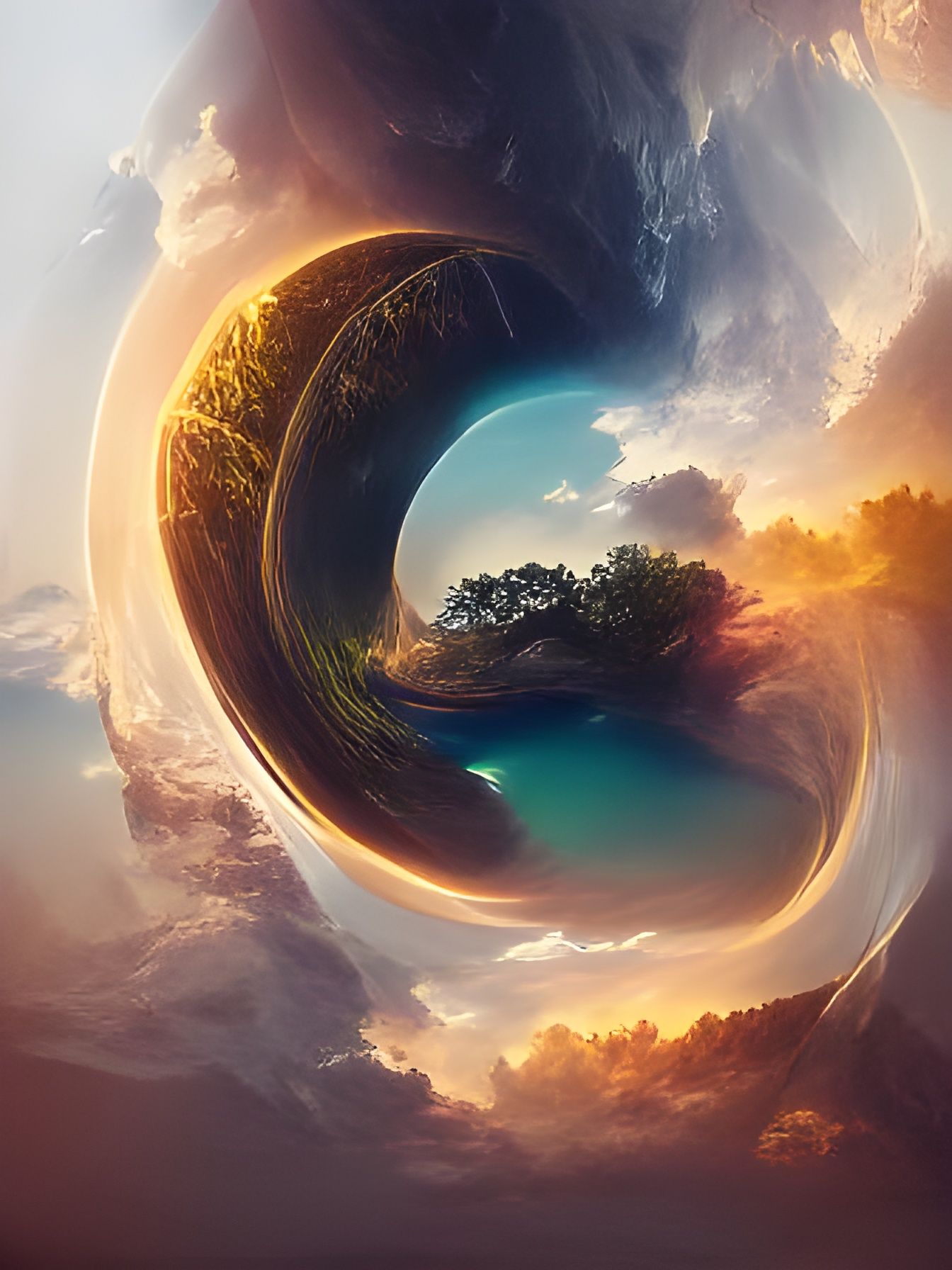 Nature's Torus of Life: 8k Resolution
