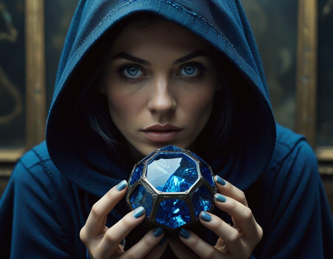 Surreal Thief Steals Treasure in a Vintage Art Deco Masterpi...