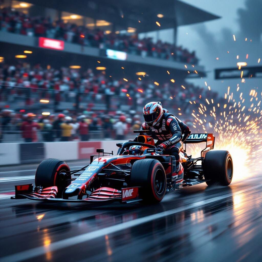 Ares: God of War as Formula 1 Driver