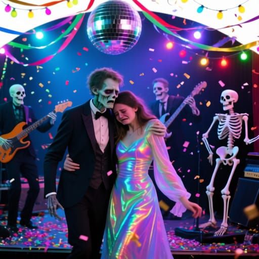 Undead Guests Celebrate New Year's Eve With Weeping Lovers