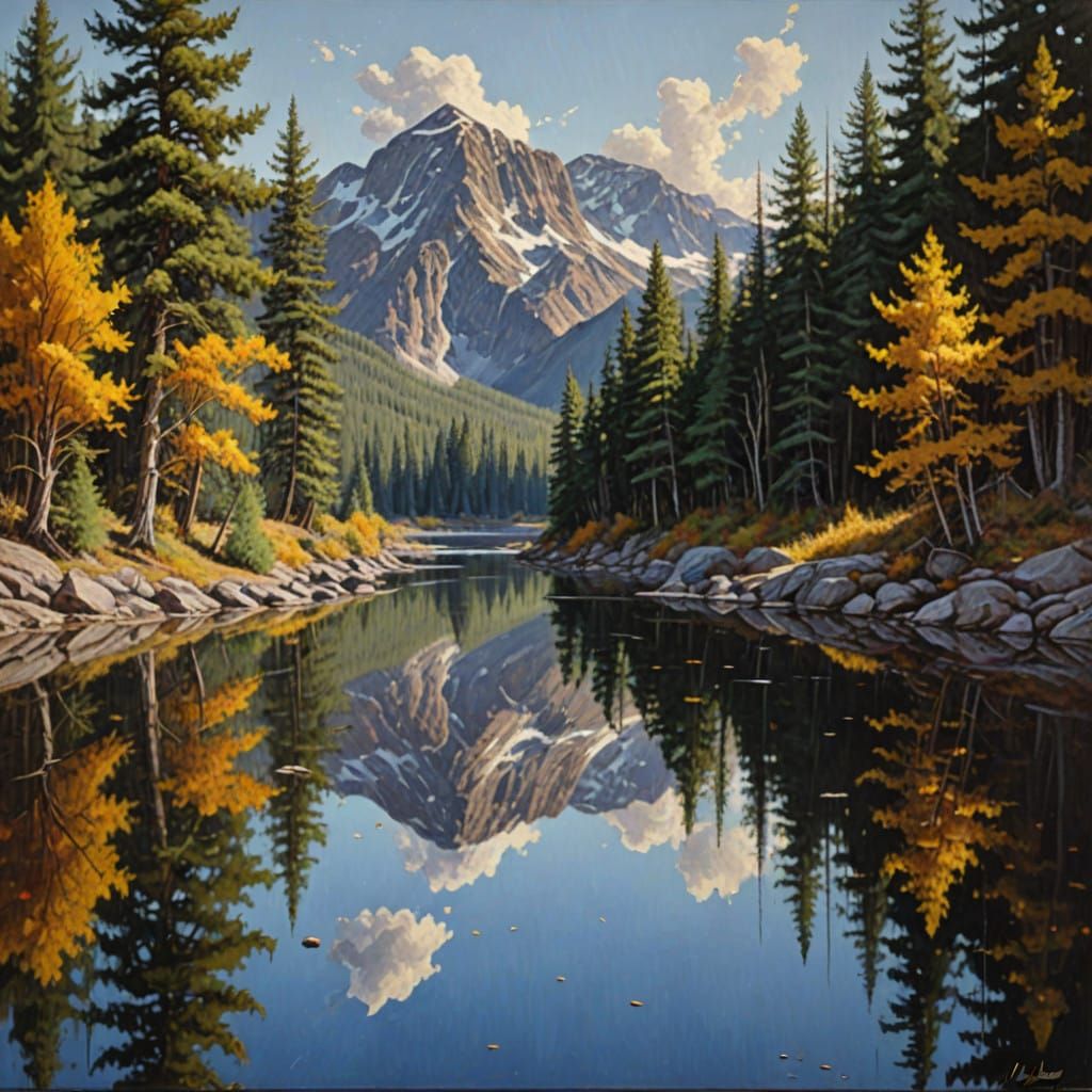 Big ole eye reflecting scene