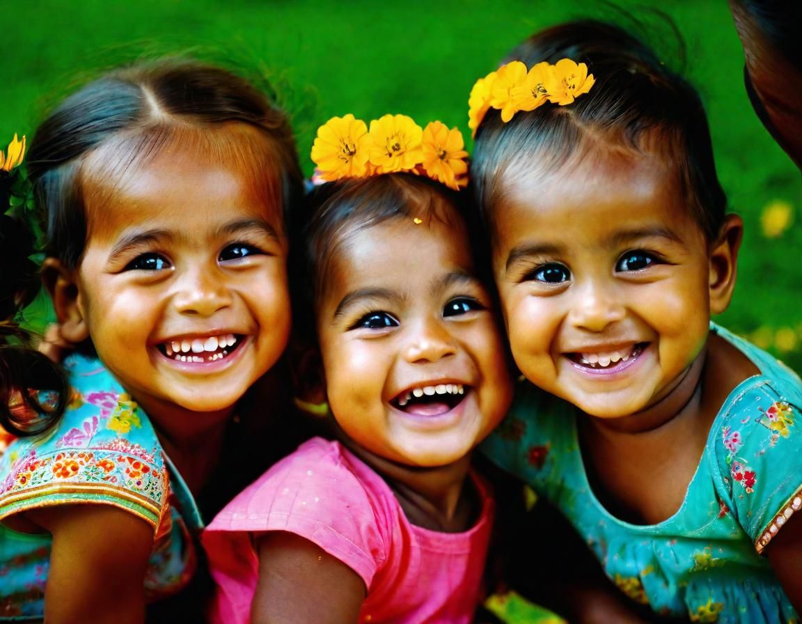 Image of Happiness and Beauty Realized