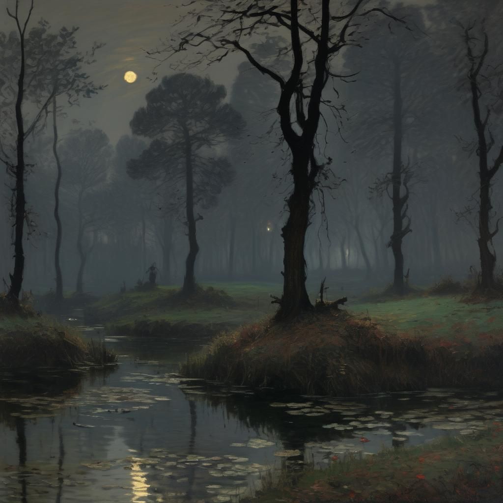 Grimdark Impressionism: A Dark Take on Monet