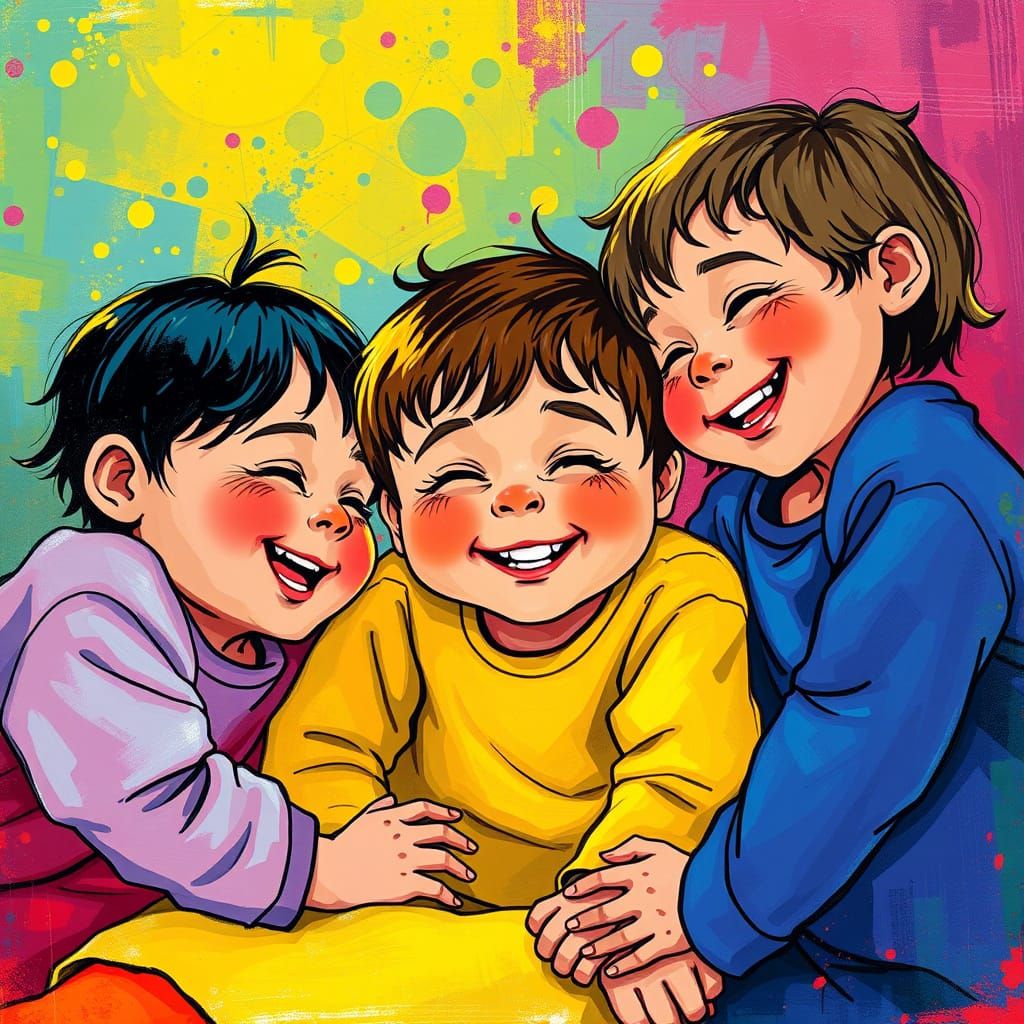 Joyful Whimsical Portraits of Children with Down Syndrome