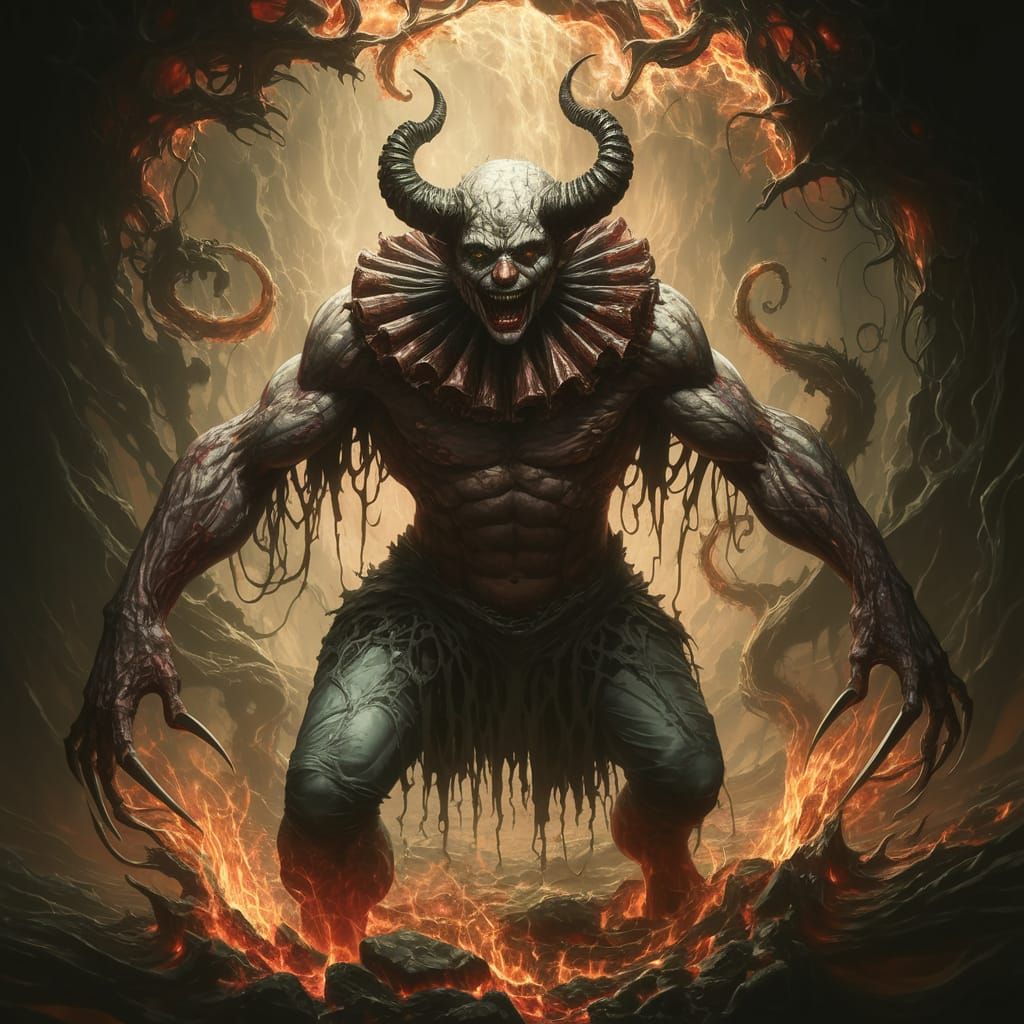 Cybergothic Demon Unleashes Hellish Fury