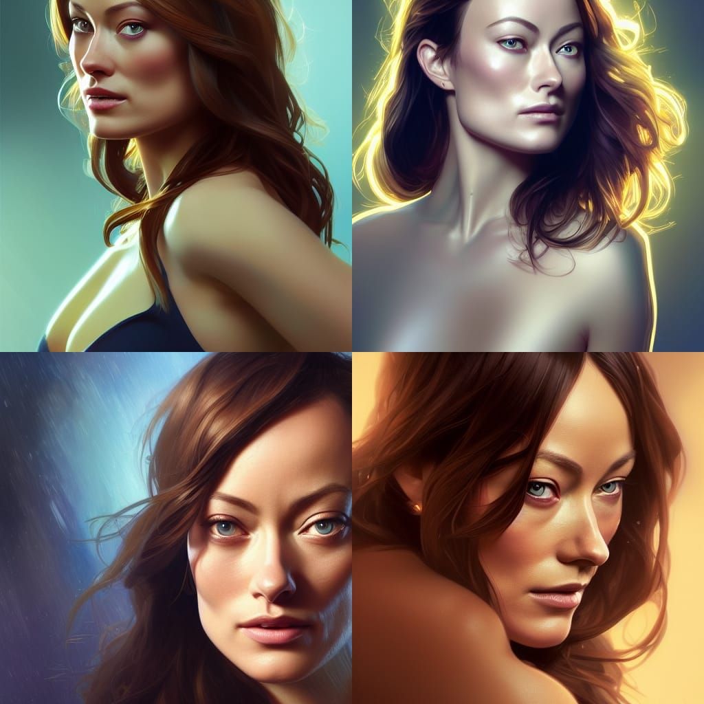Detailed Portrait with Dynamic Lighting