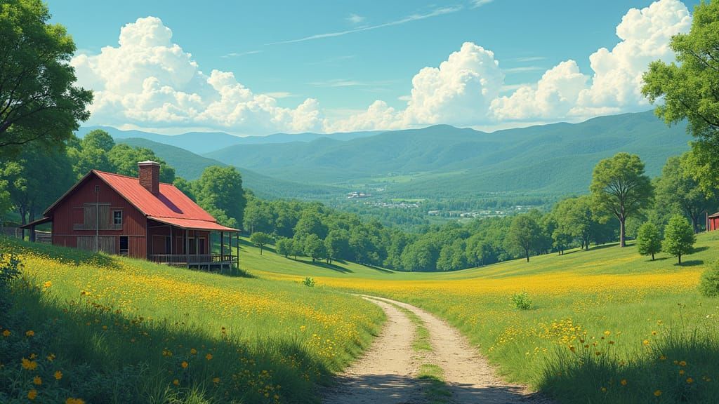 Appalachian Community with High-Tech Architecture