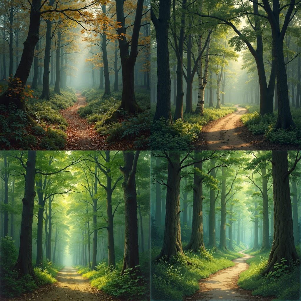 Mystical Woodland Cathedral