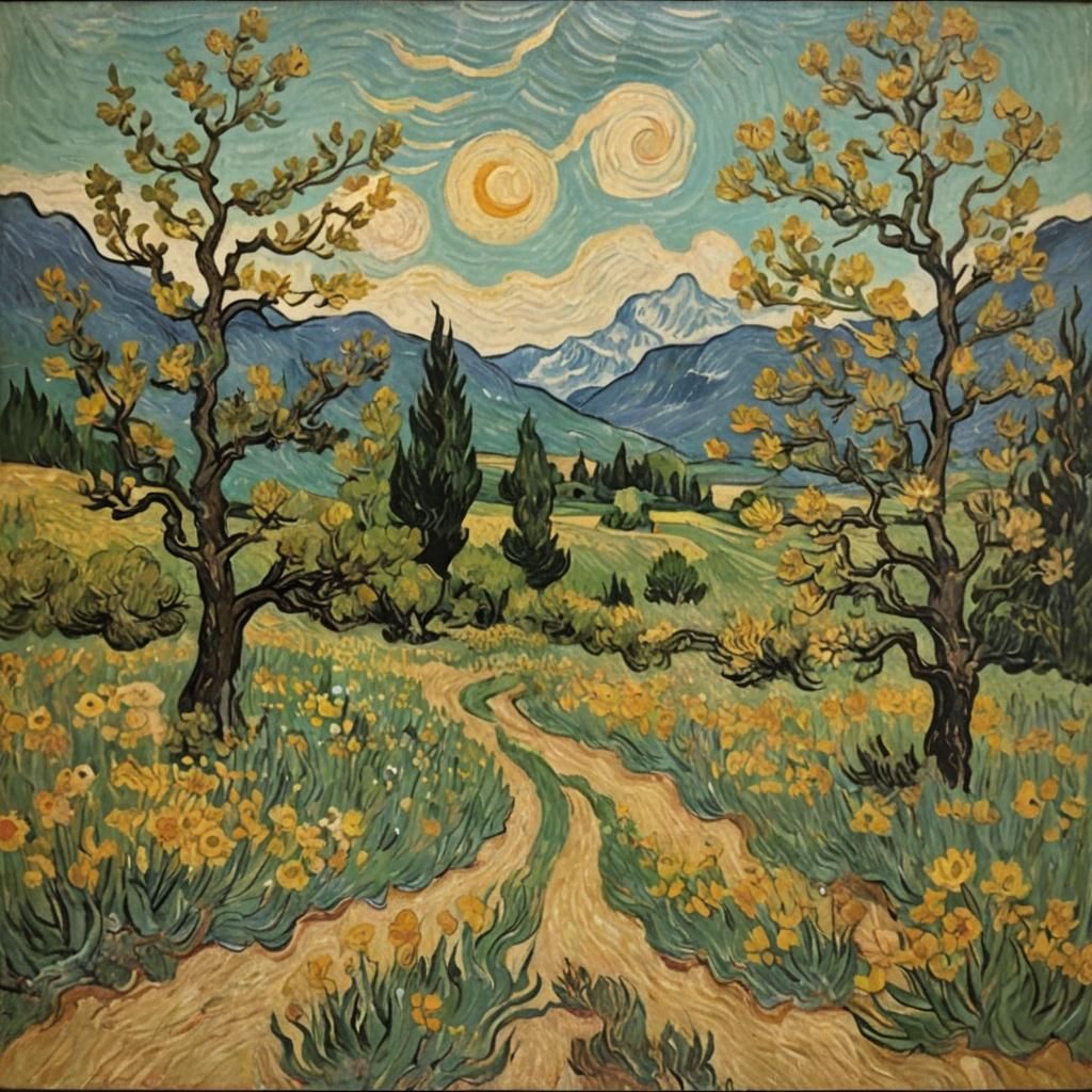 Van Gogh Style Painting Discovered in Thrift Store