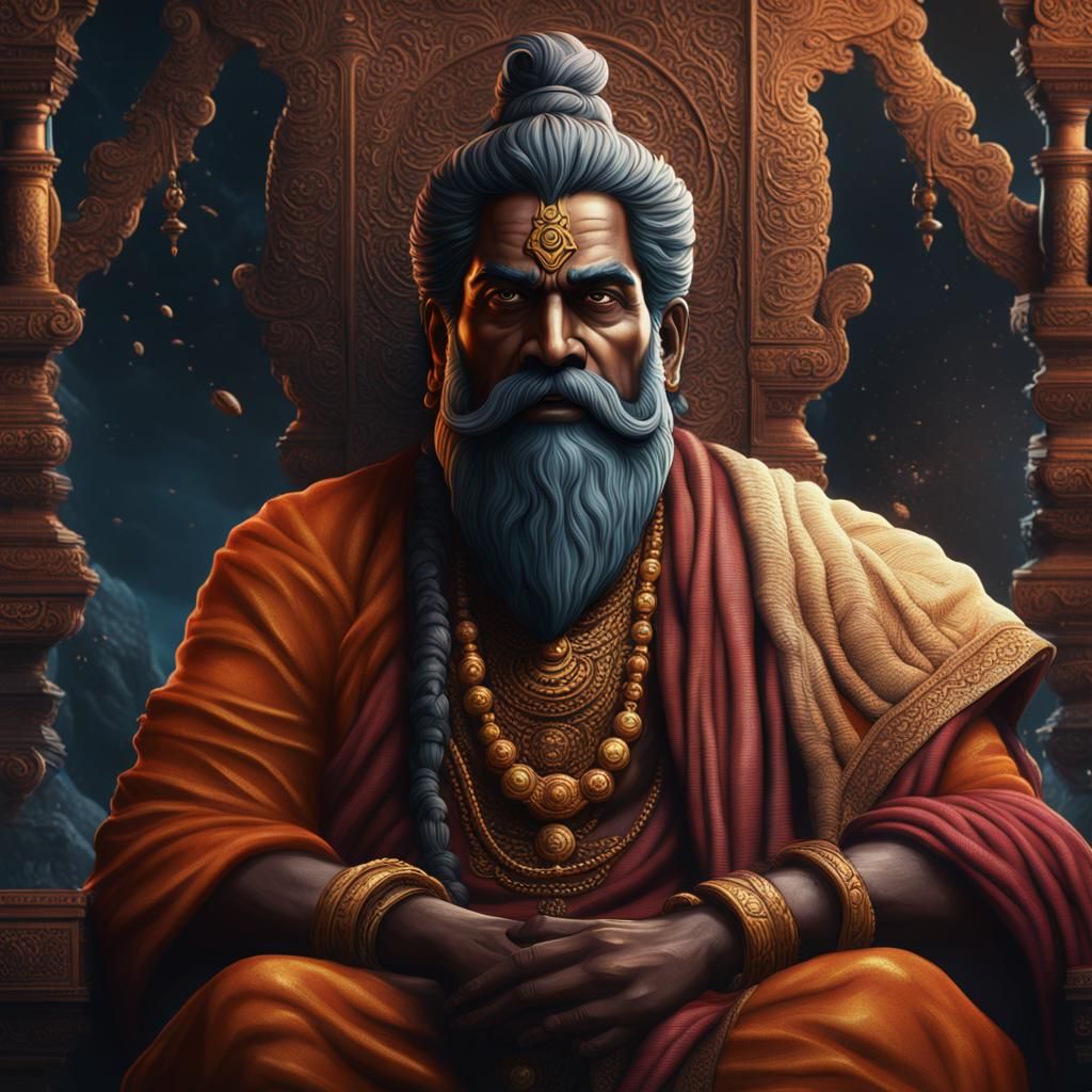 Portrait of Thiruvalluvar