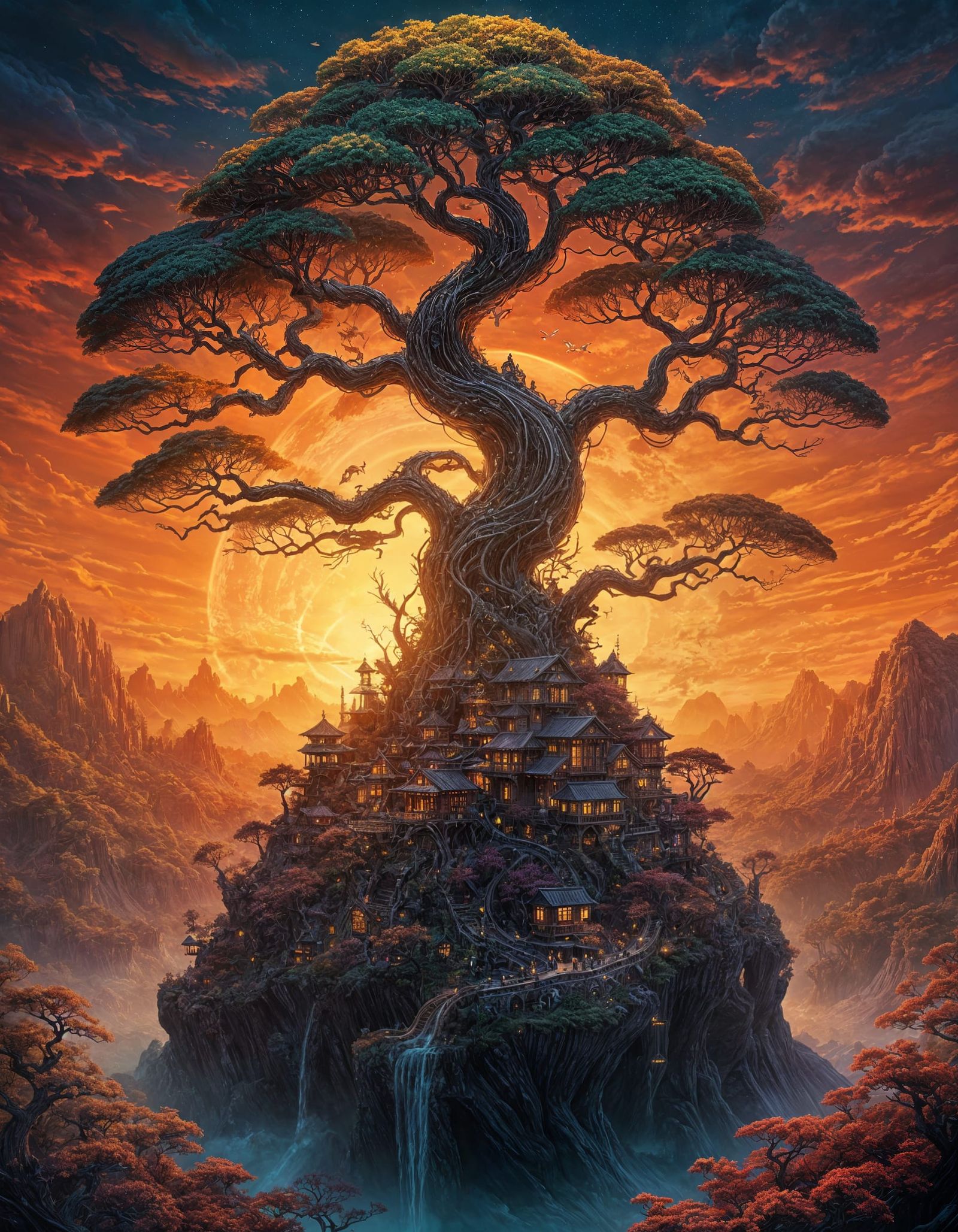 Another Giant Bonsai Town