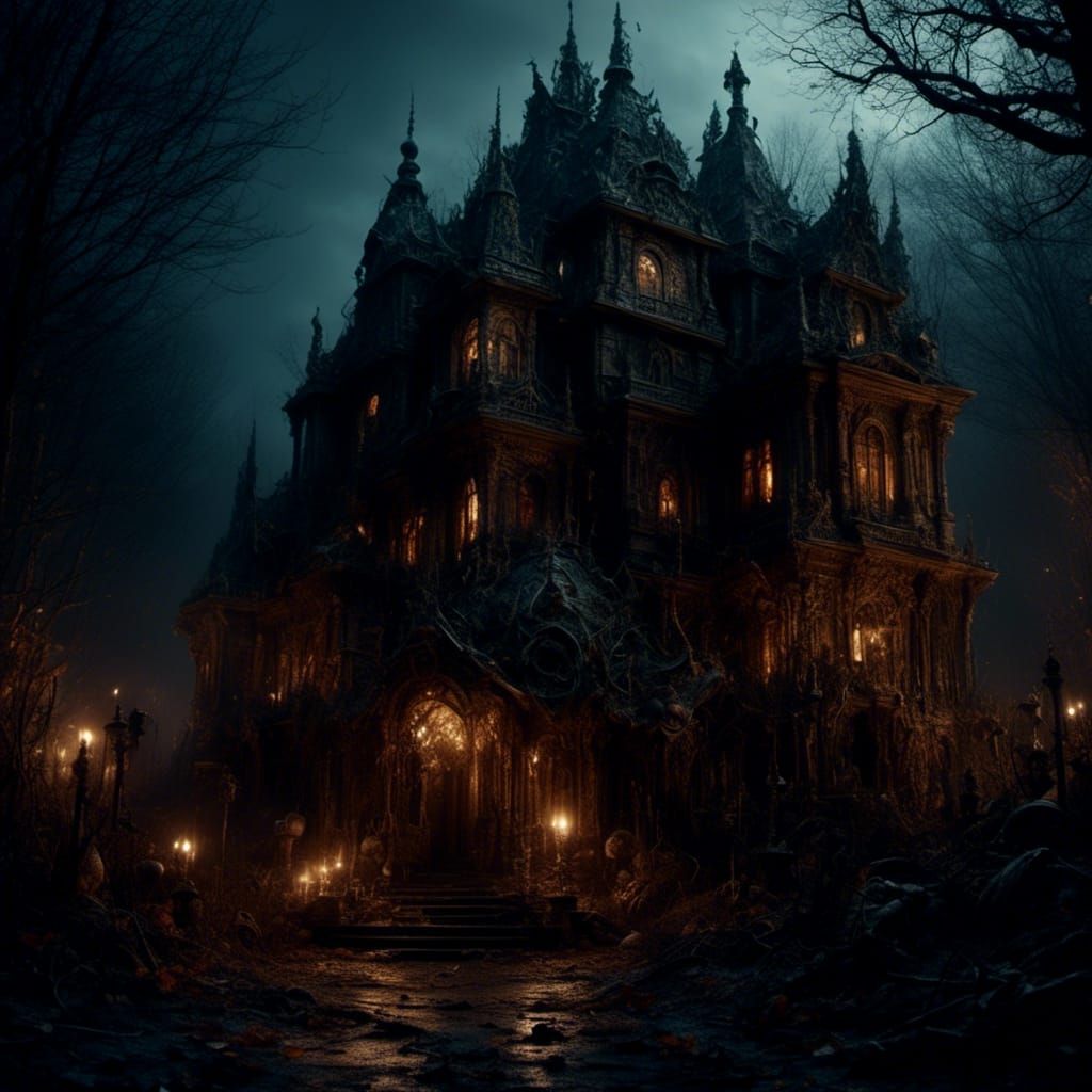 Hyperrealistic Ogre in Dark Fantasy Concept Art