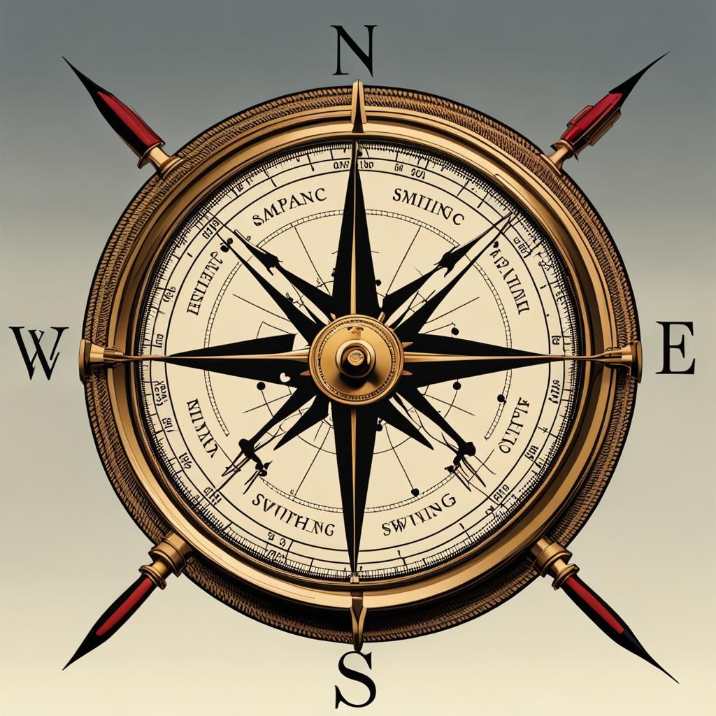 Compass Illustrating Sampling and Switching Strategies