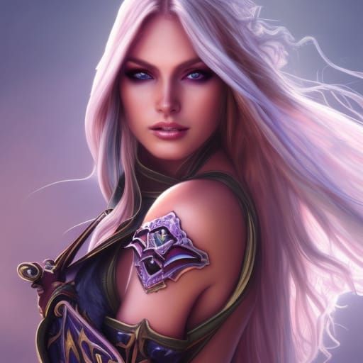 Sylvanas Windrunner as Runway Model