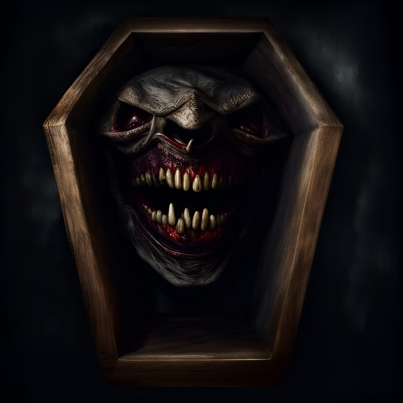 A monster saying 'hi'.