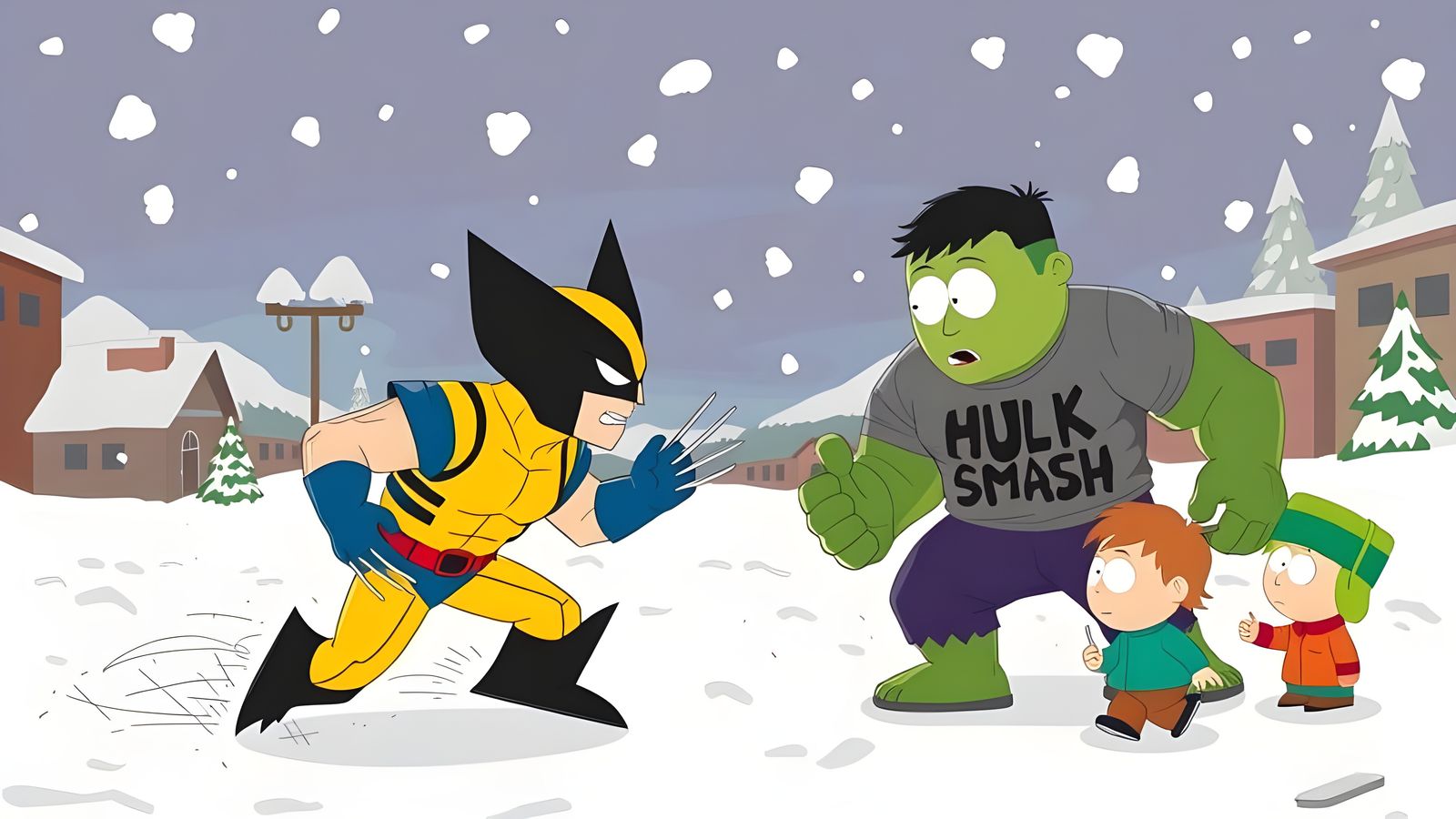 Wolverine Meets the Hulk in a Hilarious South Park Episode