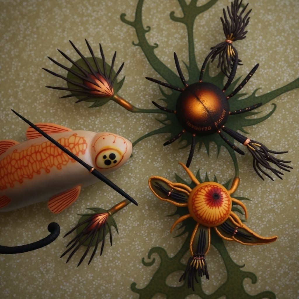 Detailed Japanese 3D Render in Hiroshi Yoshida Style