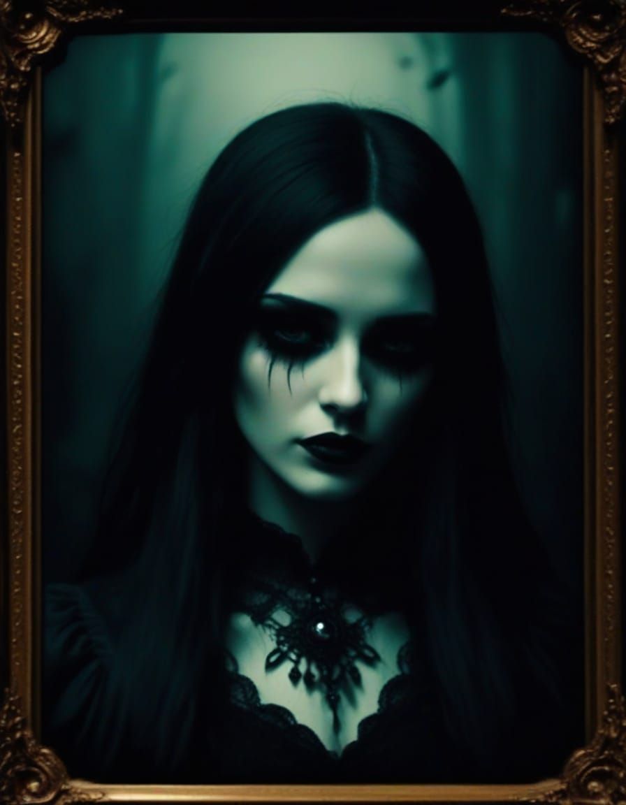 Tragic Reader, Gothic Nightmare in Luminous Collage