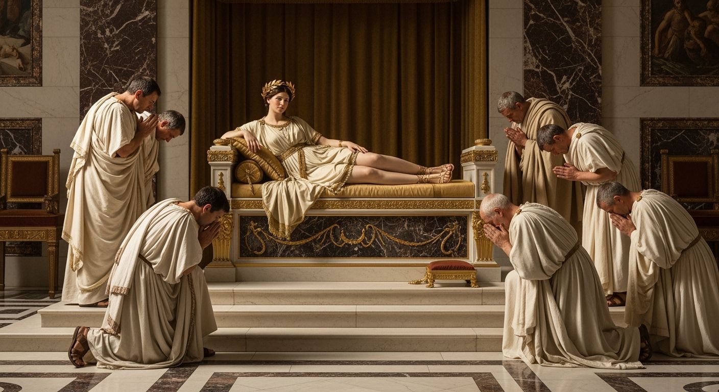 Empress Messalina in Lavish Roman Palace