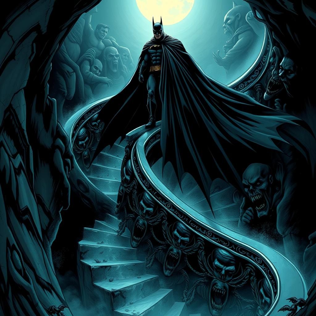 Gothic Batman Descends into Darkness: Comics Noir