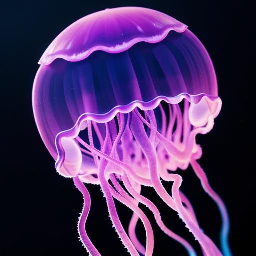 Jellyfish Captured with Professional Photography Techniques