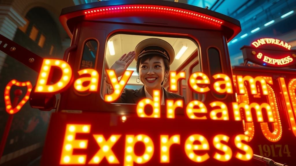 Daydream Express: Magical Glowing Train Adventure