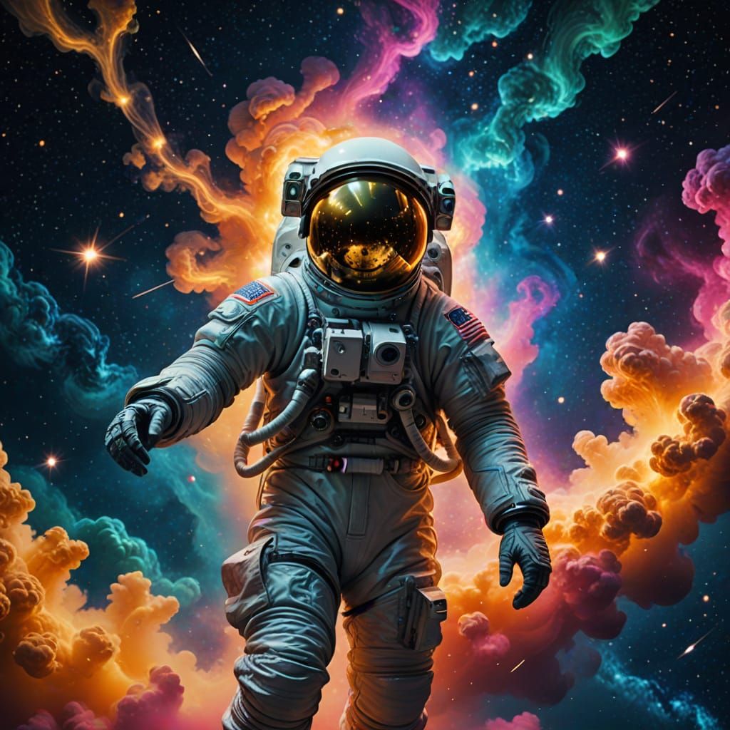 Surreal Galaxy Voyager