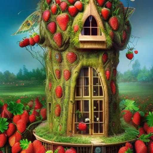 strawberry house