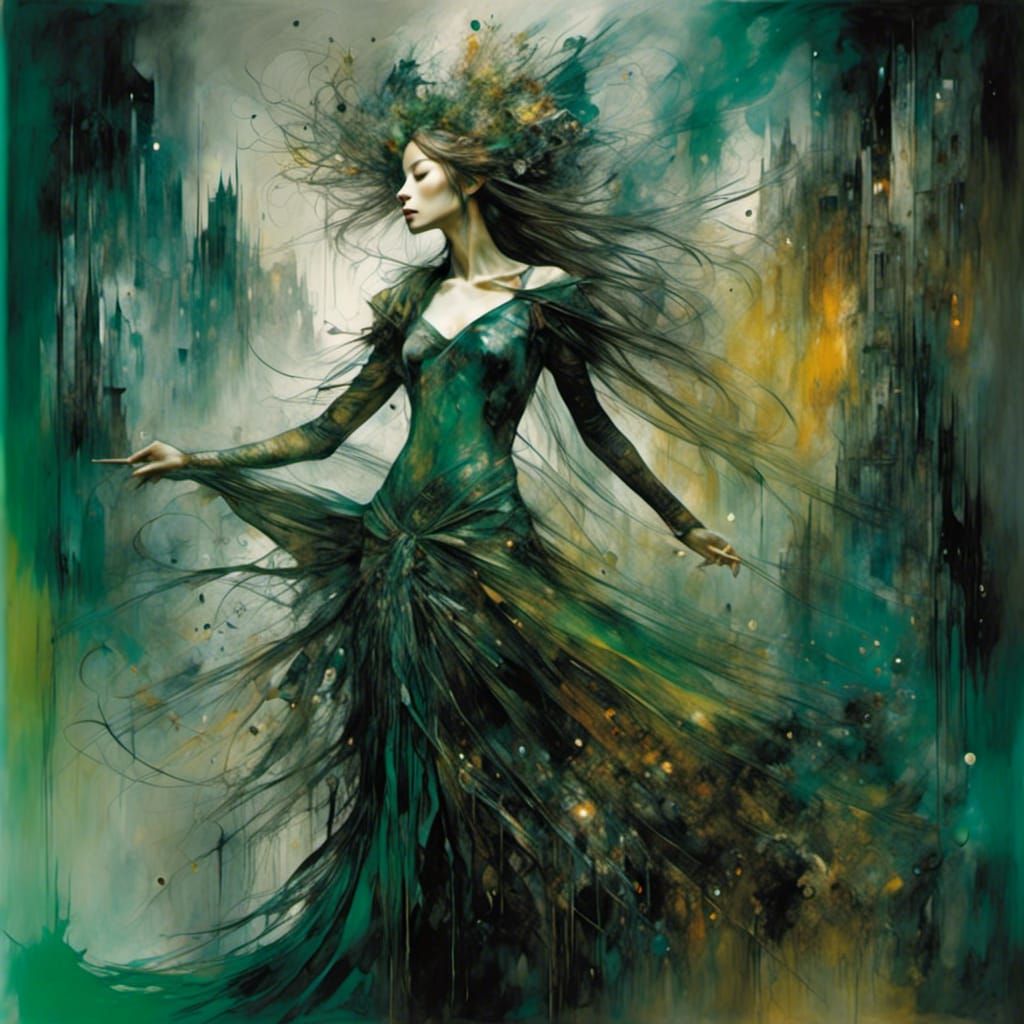 The color emerald green