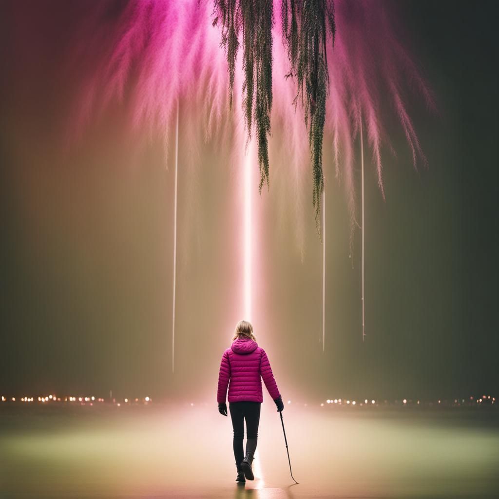 Pink Color Swatch AI Generated Image