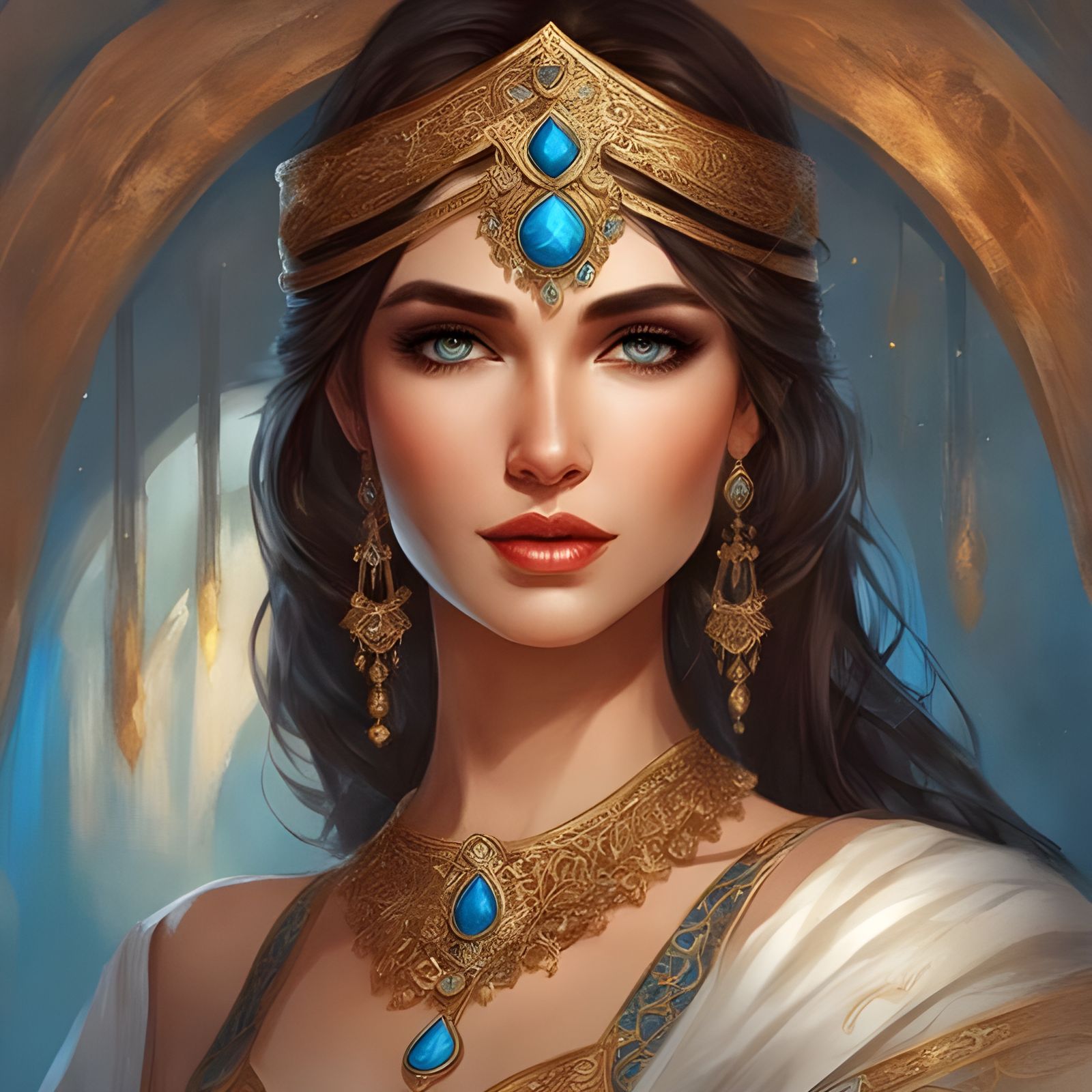 Portrait of Roxana, Alexander the Great's Wife